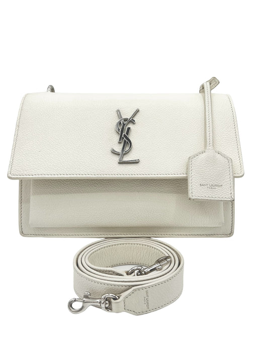 YSL MEDIUM SUNSET OFF WHITE BAG