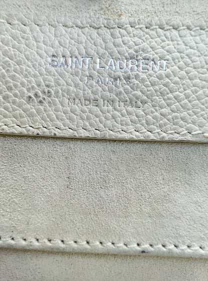 YSL MEDIUM SUNSET OFF WHITE BAG