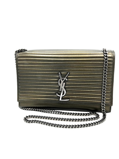 BOLSO DE HOMBRO PEQUEÑO CON CADENA YSL MONOGRAM KATE OPIUM1