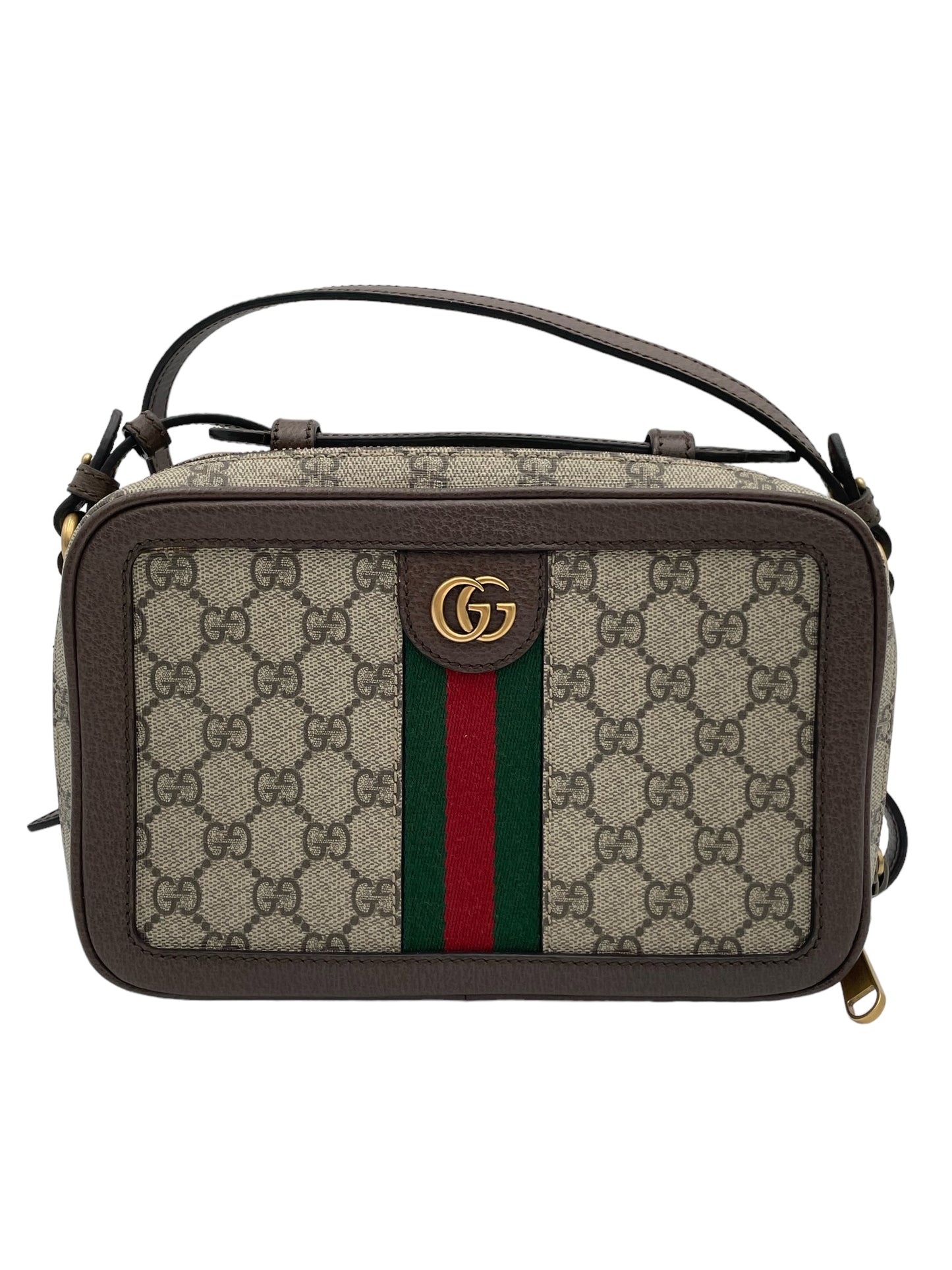 GUCCI OPHIDIA SMALL CROSSBODY BAG WITH WEB