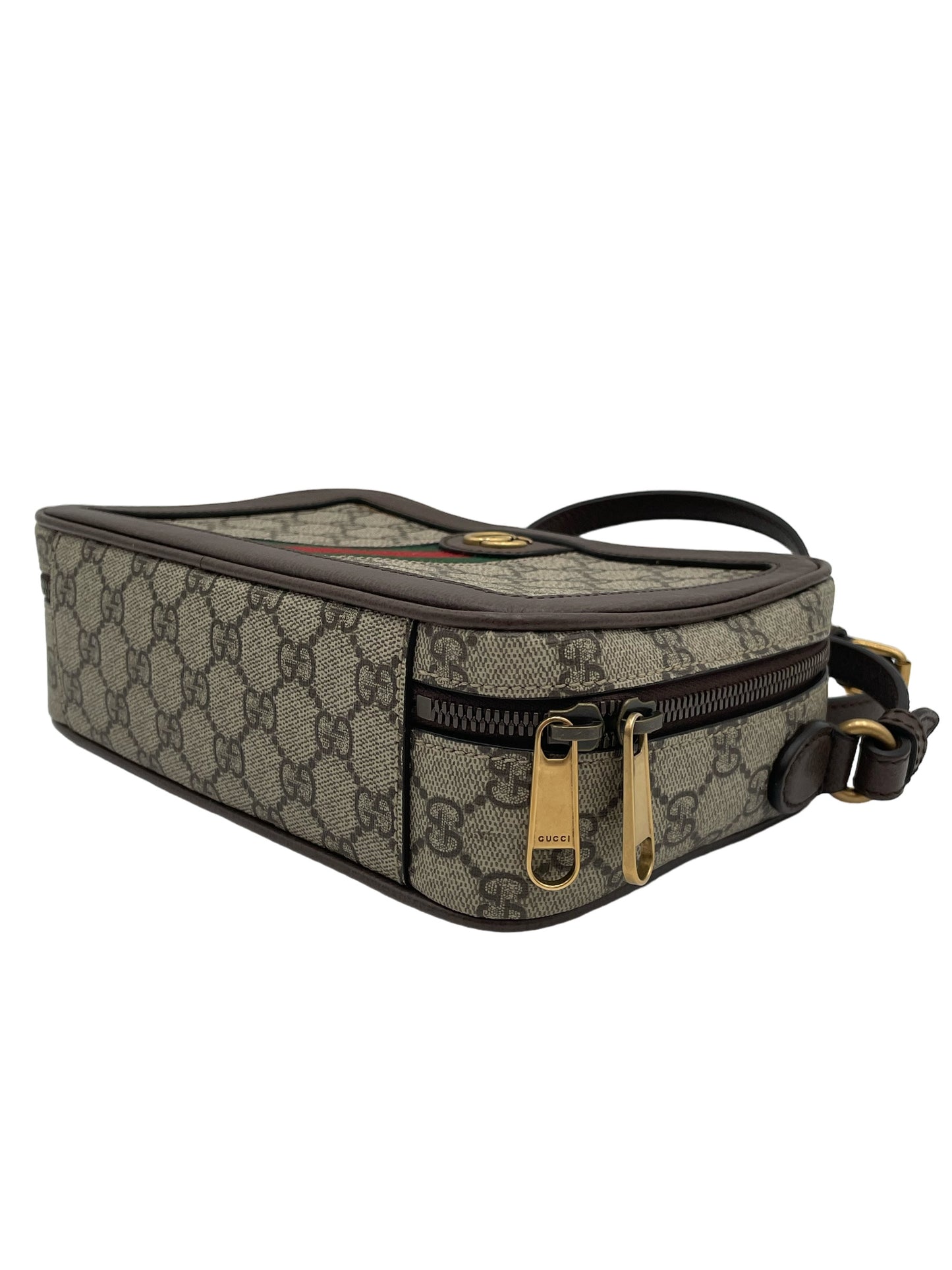 GUCCI OPHIDIA SMALL CROSSBODY BAG WITH WEB