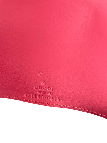 GUCCI WALLET ON CHAIN GUCCISSIMA LEATHER