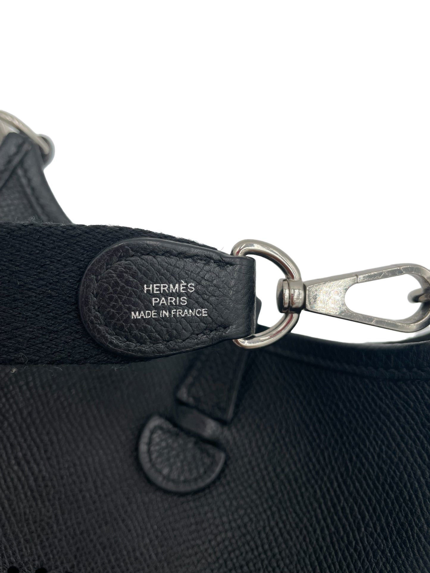 HERMES EVELYNE BAG GEN III CLEMENCE TPM BLACK