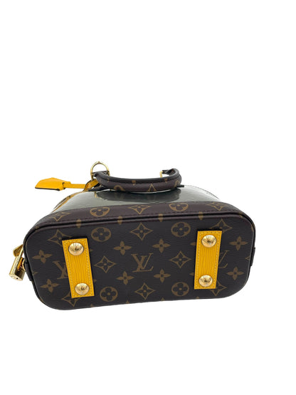 LOUIS VUITTON ALMA BB TAUPE METALLISE VERNIS MONOGRAM