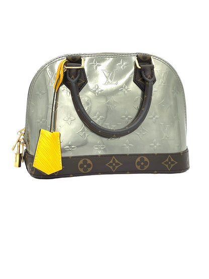 LOUIS VUITTON ALMA BB TAUPE METALLISE VERNIS MONOGRAM