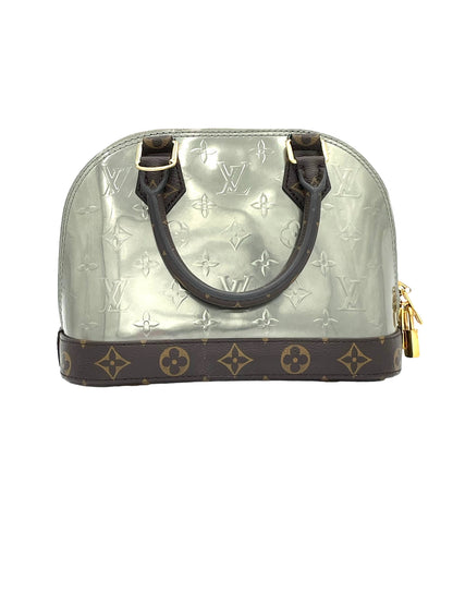 LOUIS VUITTON ALMA BB TAUPE METALLISE VERNIS MONOGRAM