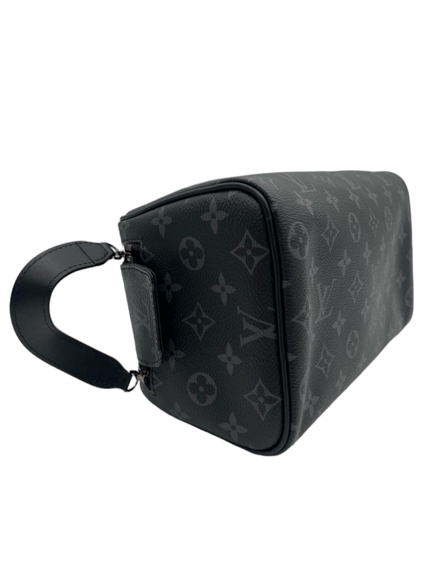 LOUIS VUITTON DOPP KIT TOILETRY POUCH MONOGRAM ECLIPSE CANVAS