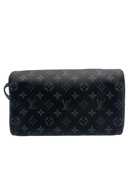 LOUIS VUITTON DOPP KIT TOILETRY POUCH MONOGRAM ECLIPSE CANVAS