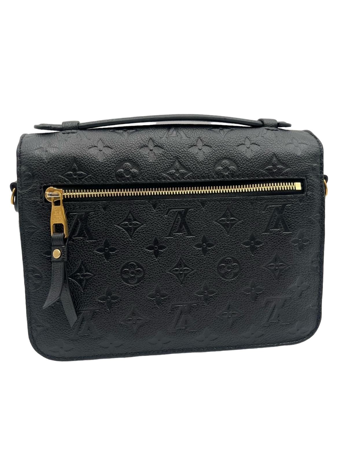 LOUIS VUITTON METIS POCHETTE EMPREINTE NOIR BLACK HANDBAG