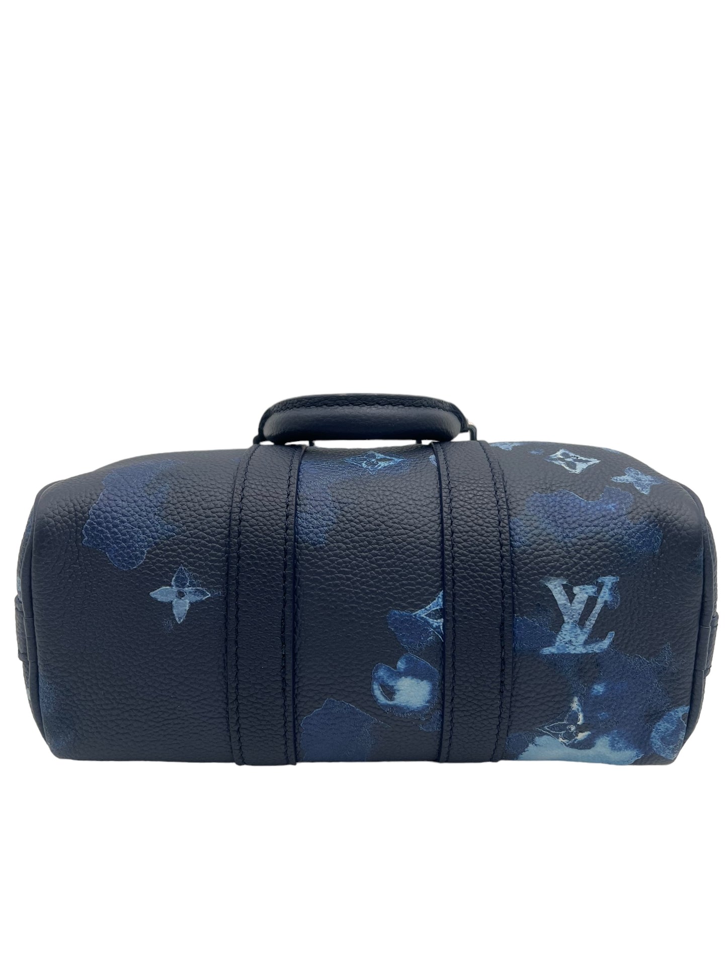 LOUIS VUITTON TAURILLON INK WATERCOLOR KEEPALL BANDOULIERE XS BAG