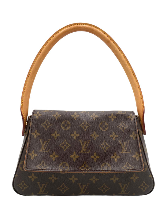 LOUIS VUITTON LOOPING MINI MONOGRAM CANVAS