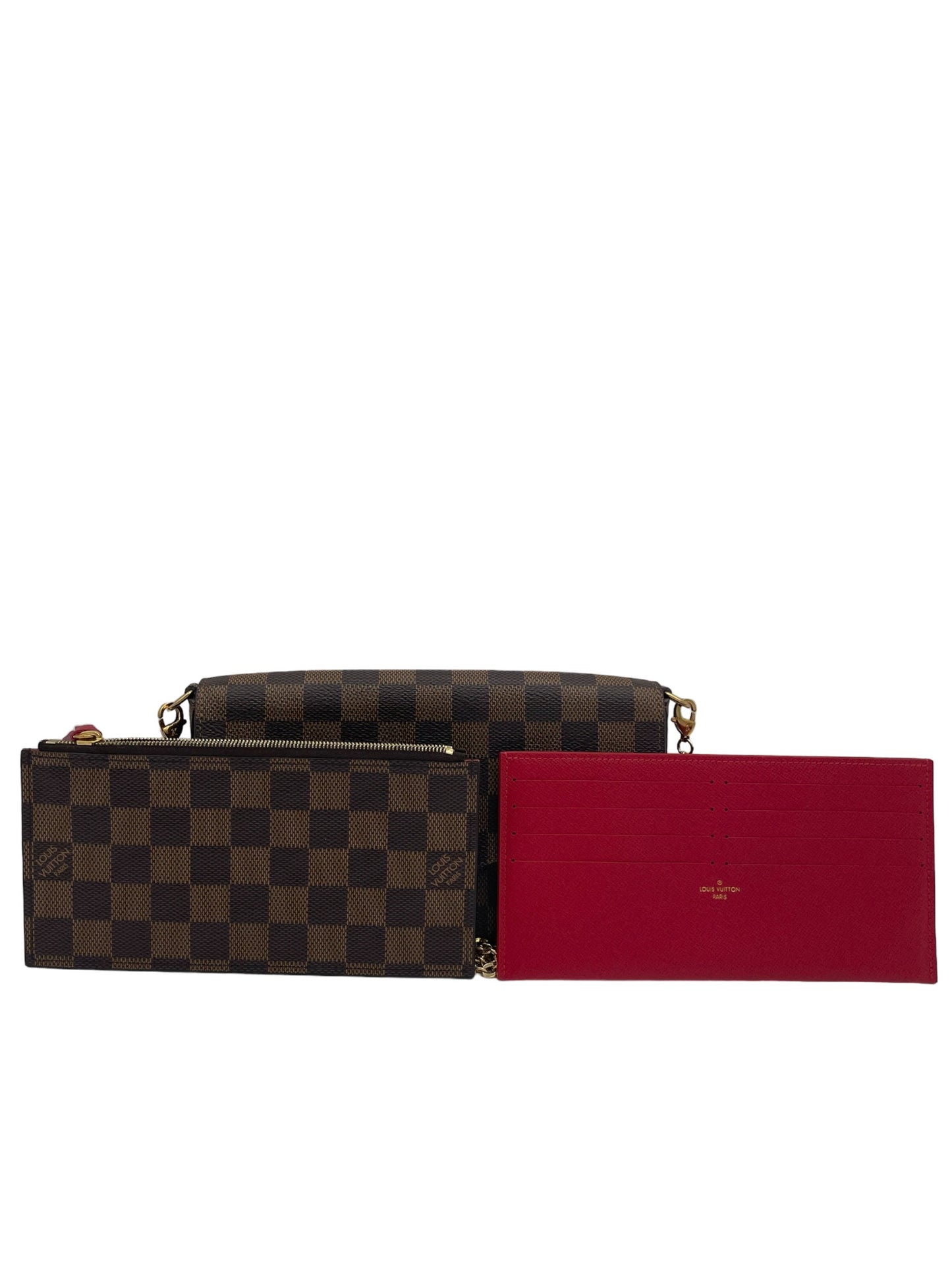 LOUIS VUITTON POCHETTE FELICIE DAMIER EBENE