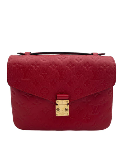 LOUIS VUITTON POCHETTE METIS MONOGRAM EMPREINTE LEATHER