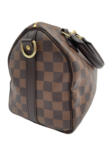 LOUIS VUITTON SPEEDY BANDOULIERE 25 2WAY BAG DAMIER EBENE