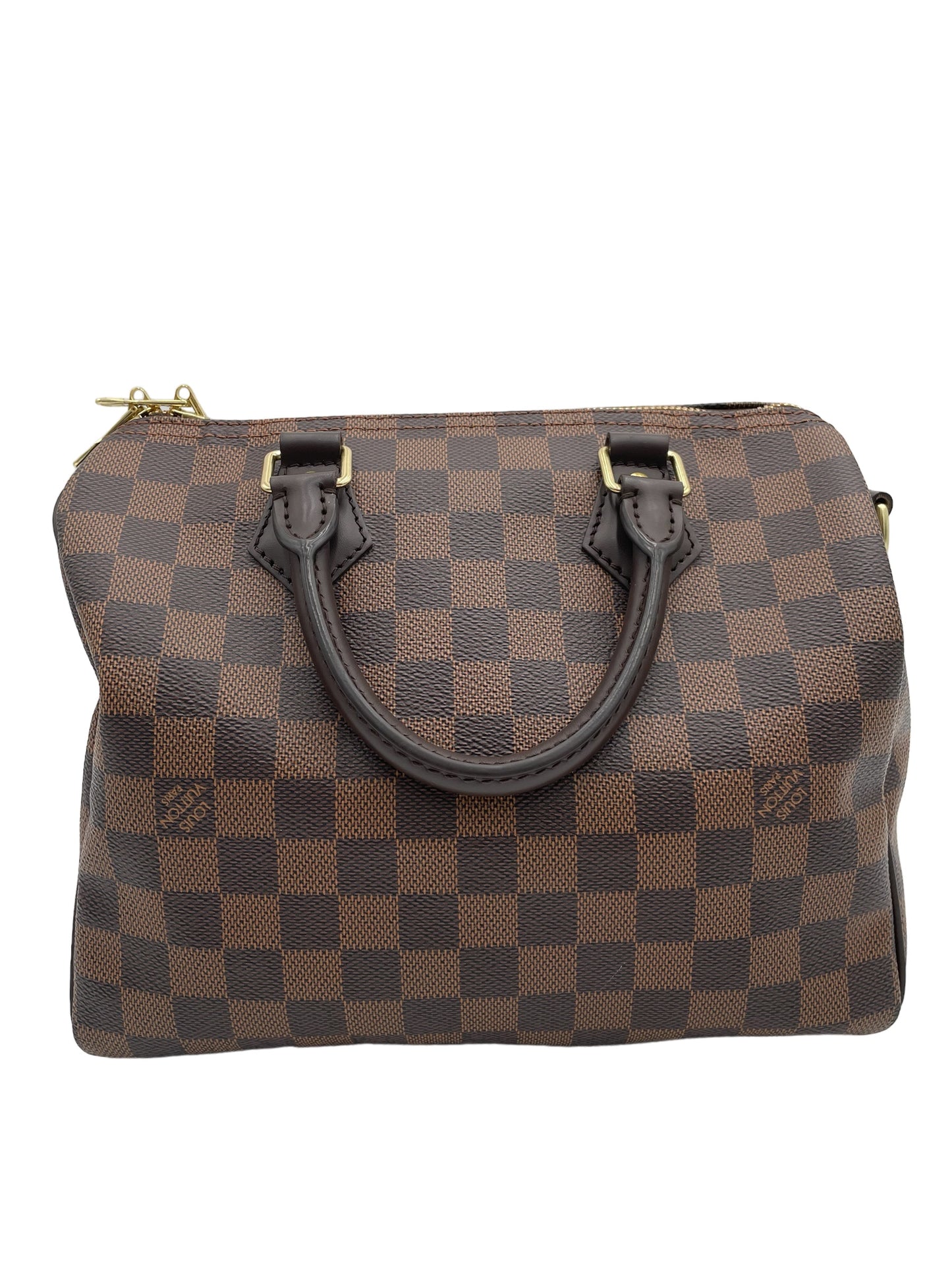 LOUIS VUITTON SPEEDY BANDOULIERE 25 2WAY BAG DAMIER EBENE