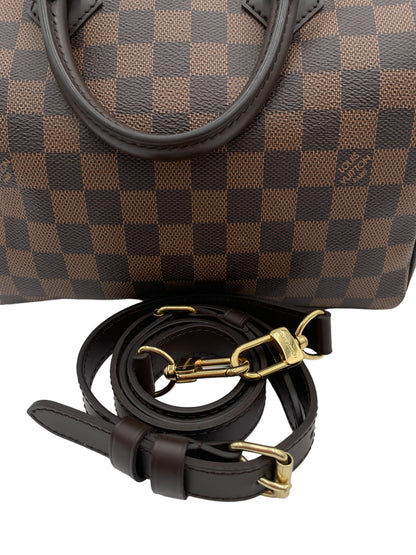 LOUIS VUITTON SPEEDY BANDOULIERE 25 2WAY BAG DAMIER EBENE