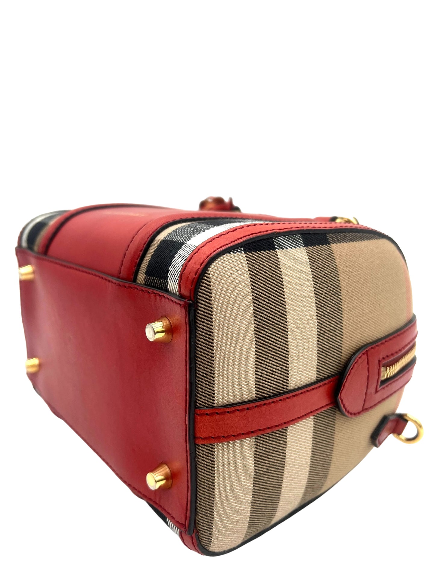 BURBERRY ALCHESTER CONVERTIBLE SATCHEL HOUSE CHECK