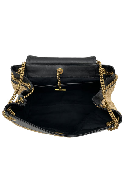 YSL NOLITA RAFFIA SHOULDER BAG