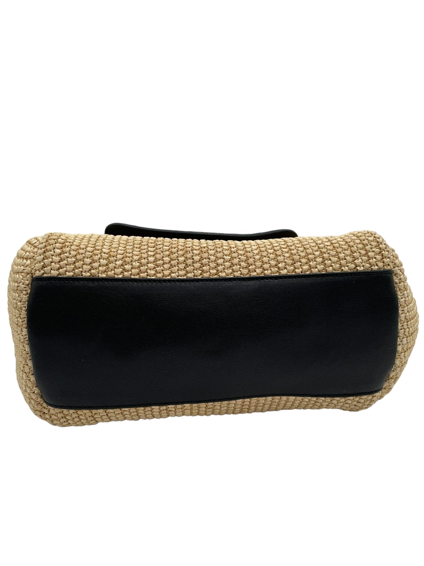 YSL NOLITA RAFFIA SHOULDER BAG