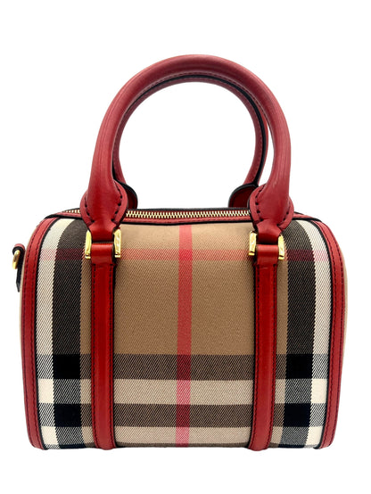 BURBERRY ALCHESTER CONVERTIBLE SATCHEL HOUSE CHECK