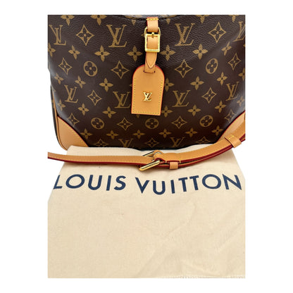 LOUIS VUITTON ODEON MM MONOGRAM CANVAS SHOULDER BAG