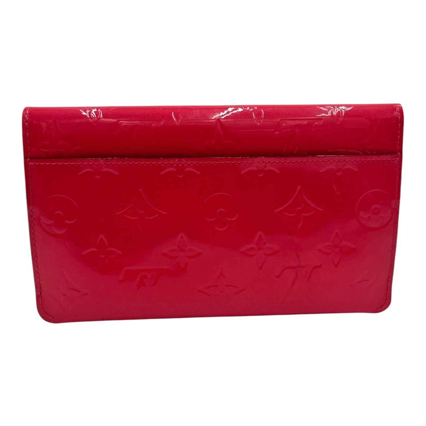 LOUIS VUITTON ROSE POP MONOGRAM VERNIS LEATHER WALLET