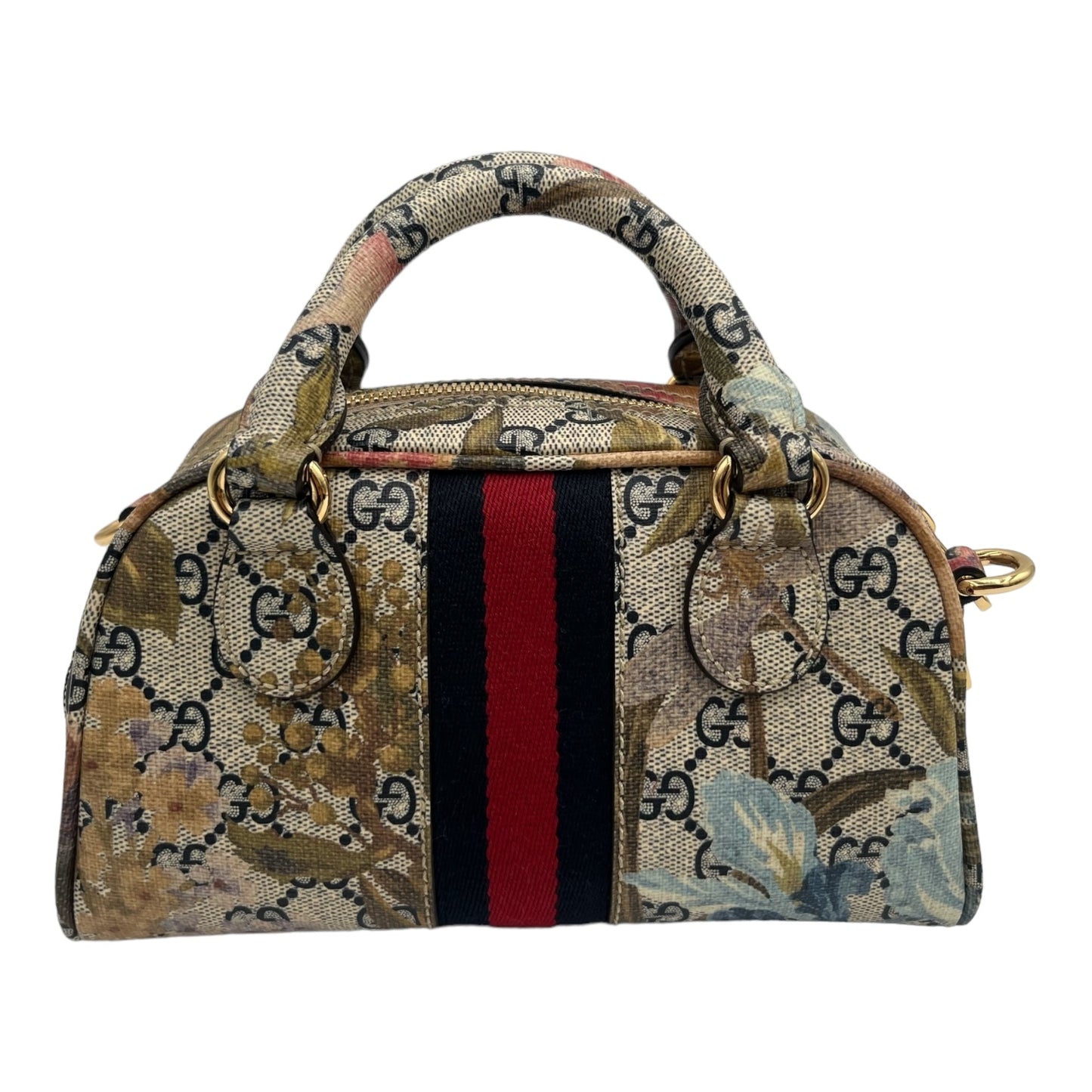 GUCCI OPHIDIA GG FLORAL SHOULDER MINI BAG