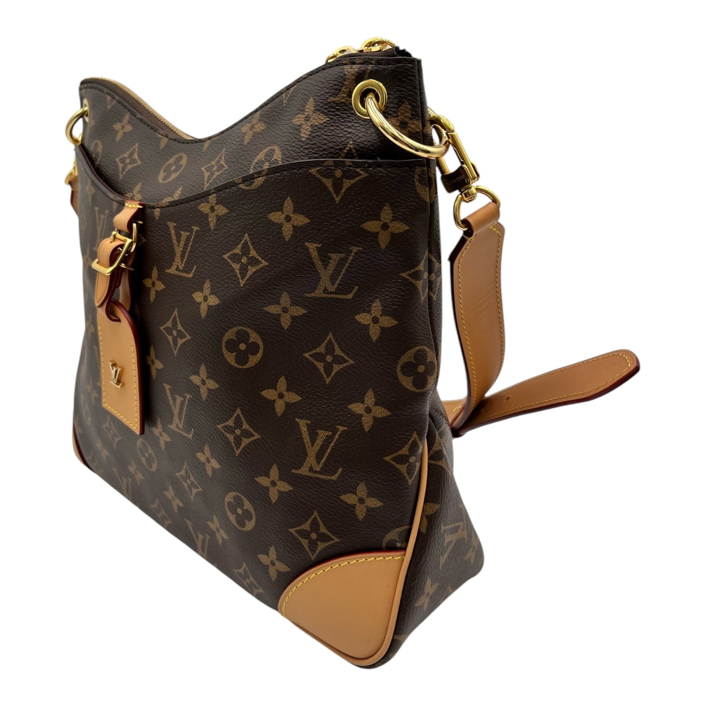 LOUIS VUITTON ODEON MM MONOGRAM CANVAS SHOULDER BAG