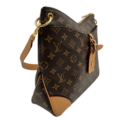 LOUIS VUITTON ODEON MM MONOGRAM CANVAS SHOULDER BAG