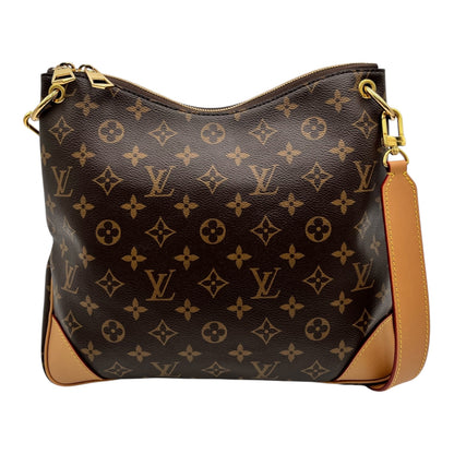 LOUIS VUITTON ODEON MM MONOGRAM CANVAS SHOULDER BAG