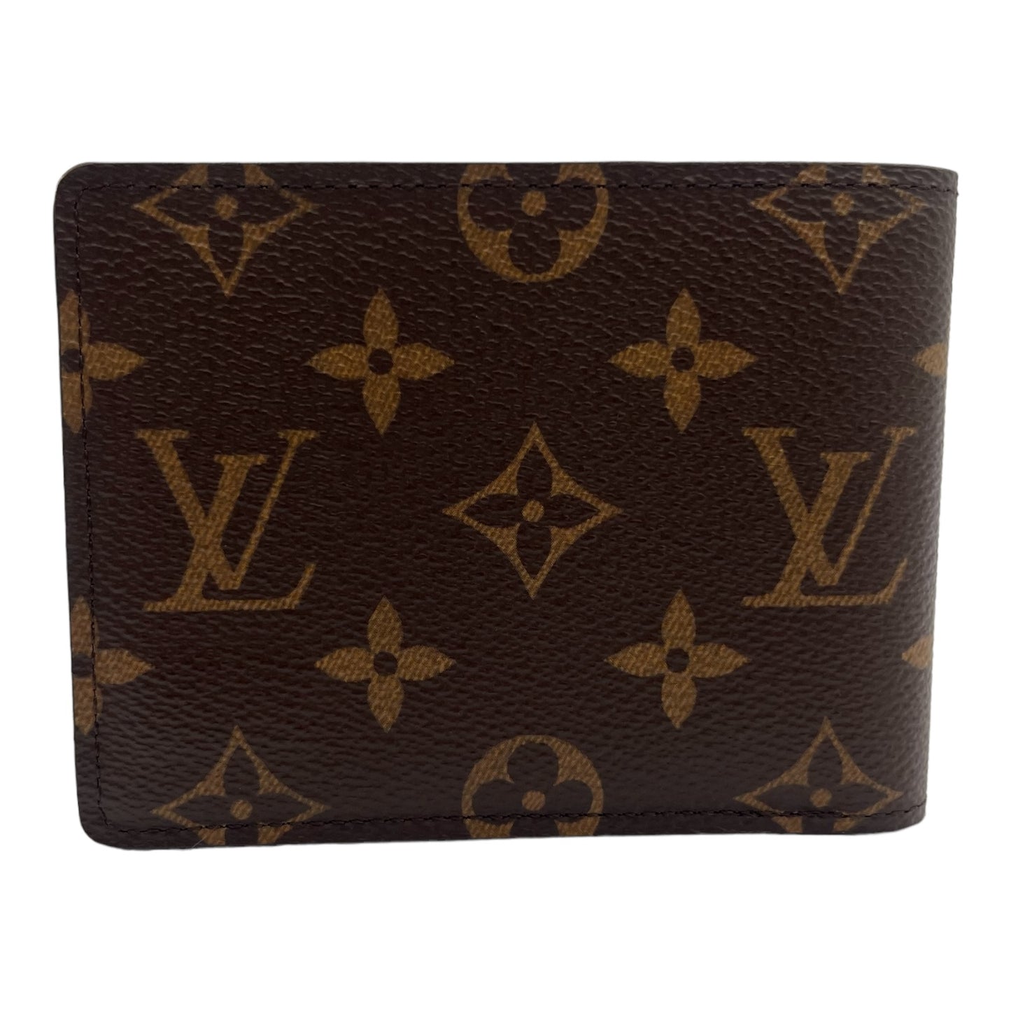 LOUIS VUITTON CANVAS MULTIPLE MONOGRAM BROWN COATED WALLET