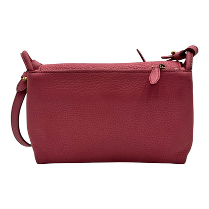 PRADA PINK CALFSKIN LEATHER CROSSBODY BAG