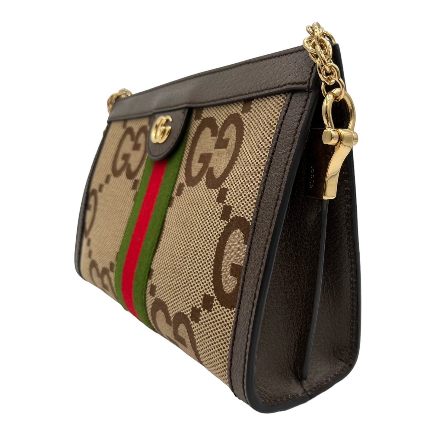 GUCCI OPHIDIA CHAIN SHOULDER BAG SMALL JUMBO GG