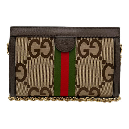 GUCCI OPHIDIA CHAIN SHOULDER BAG SMALL JUMBO GG