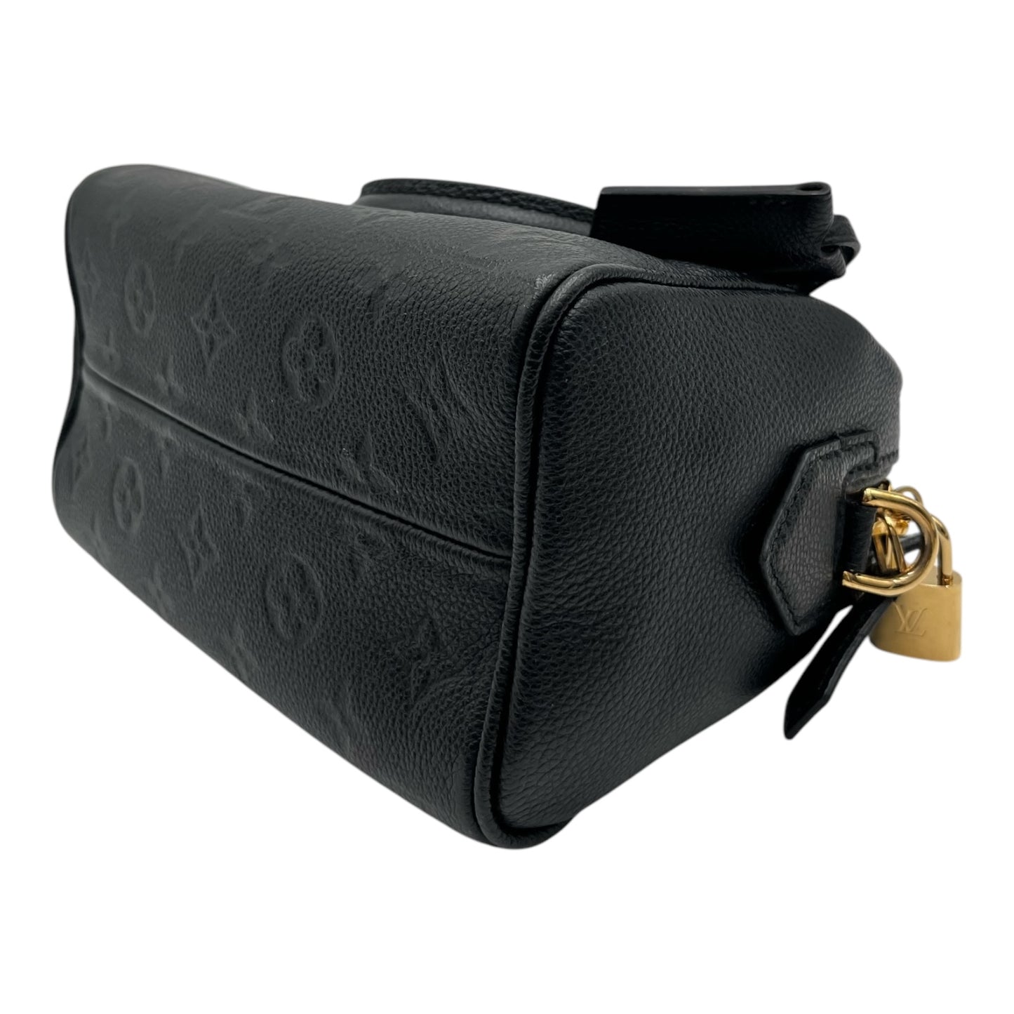 LOUIS VUITTON SPEEDY 20 BLACK MONOGRAM EMPREINTE