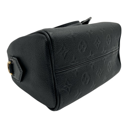 LOUIS VUITTON SPEEDY 20 BLACK MONOGRAM EMPREINTE