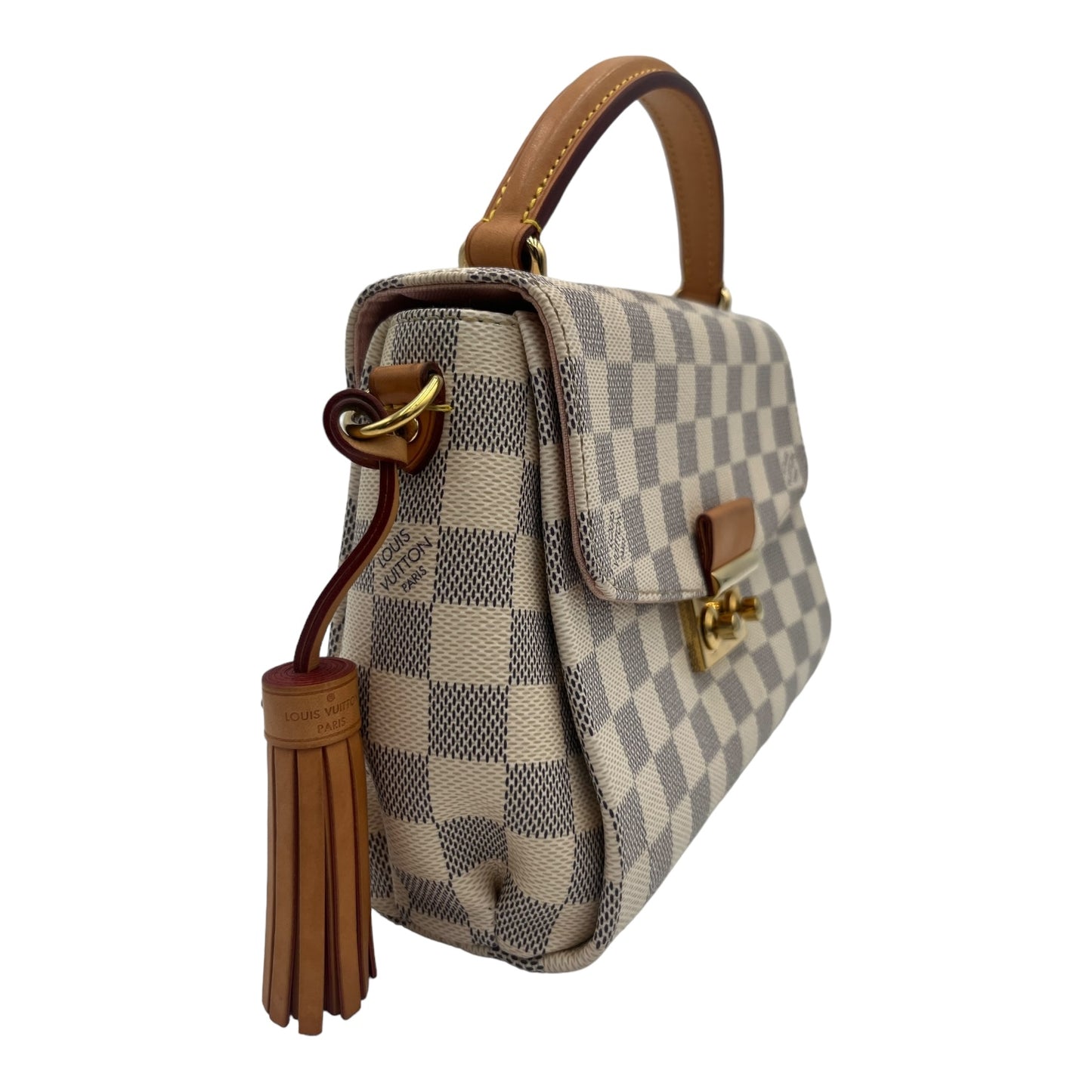 LOUIS VUITTON CROISETTE CROSSBODY BAG DAMIER AZUR