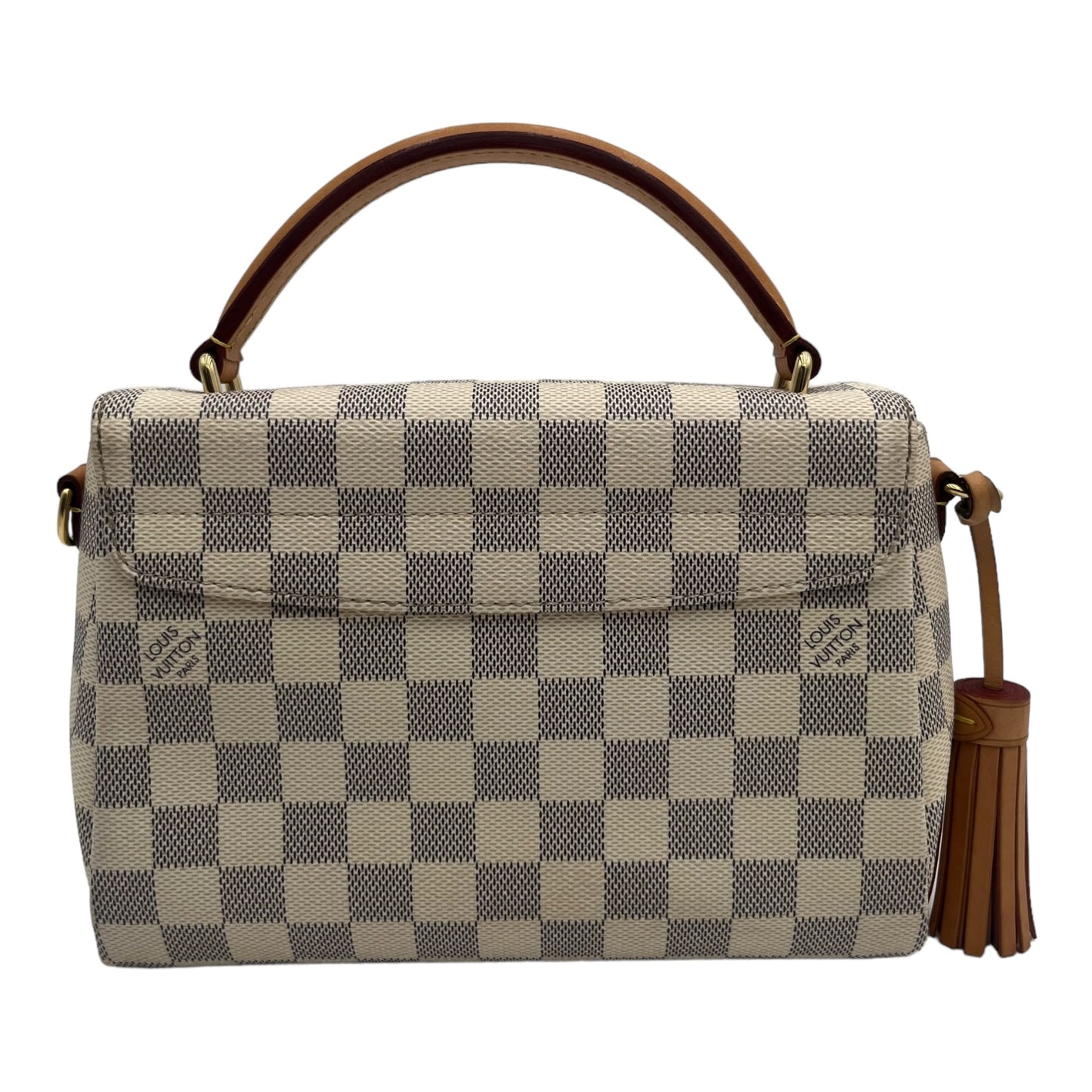 LOUIS VUITTON CROISETTE CROSSBODY BAG DAMIER AZUR