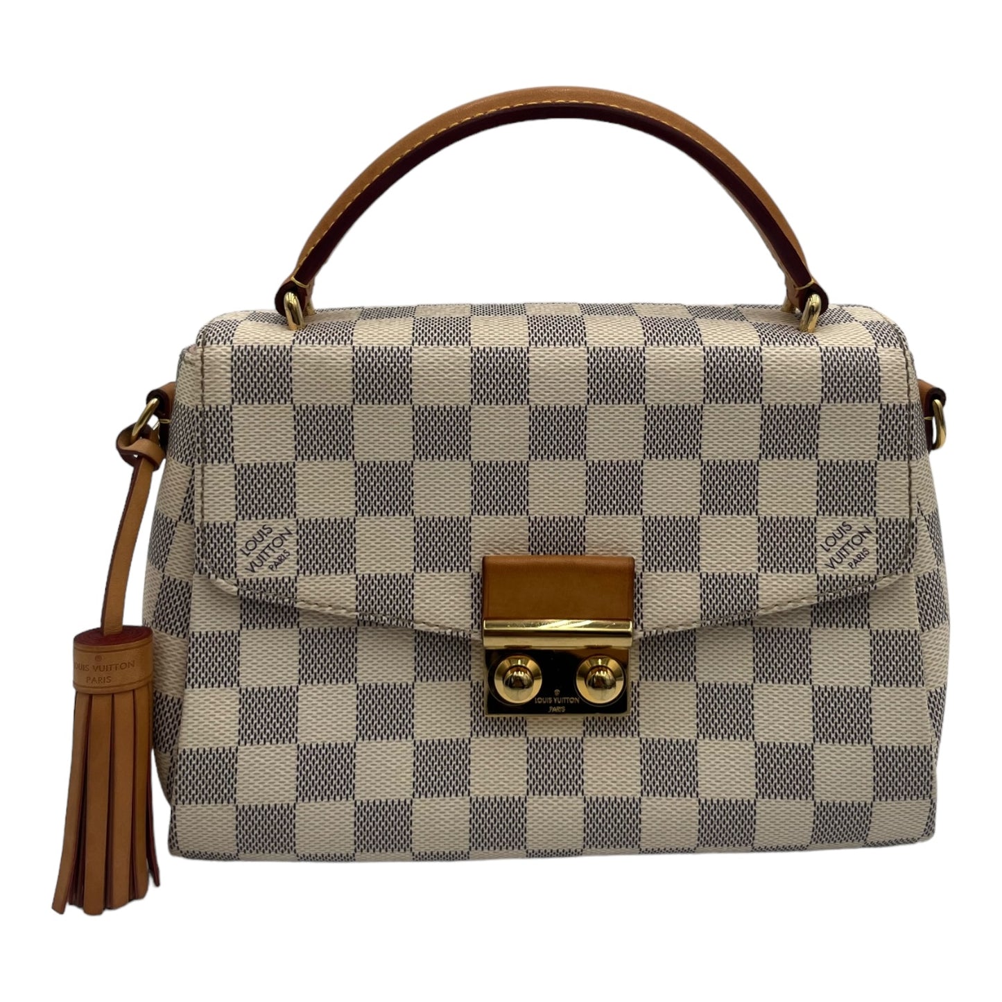 LOUIS VUITTON CROISETTE CROSSBODY BAG DAMIER AZUR