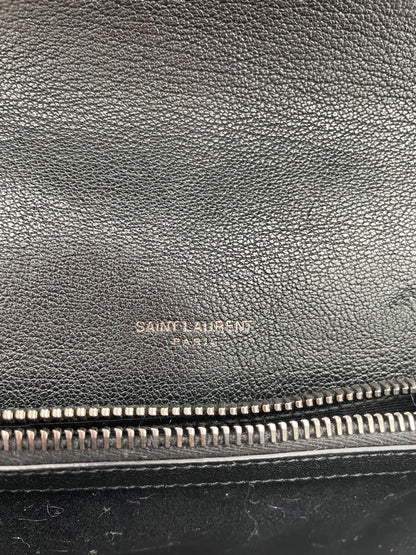 YSL BLACK COLLEGE SILVER