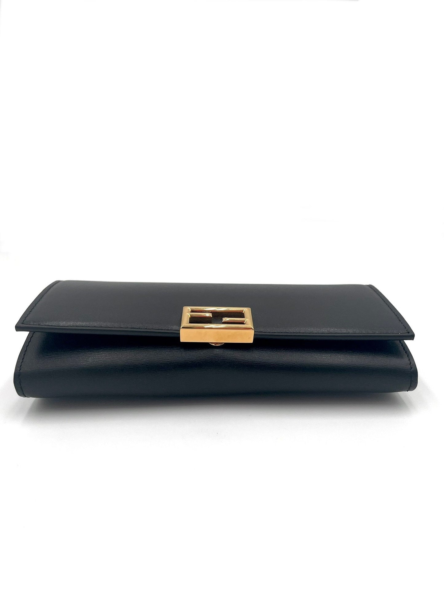 FENDI WALLET ON CHAIN BLACK