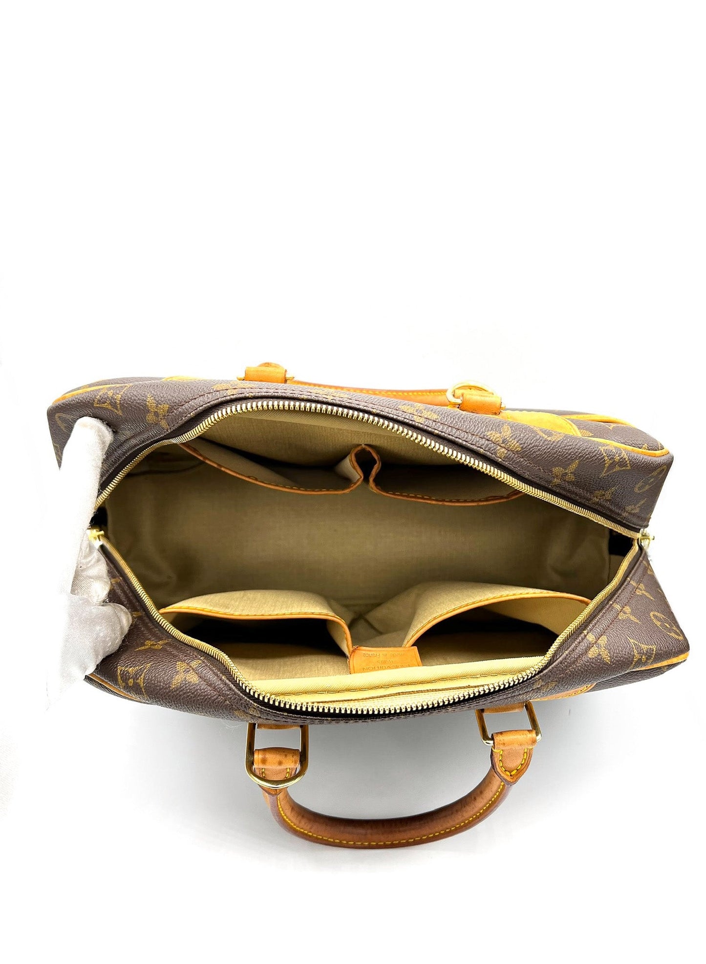 LOUIS VUITTON DEAUVILLE CLOTH 24H BAG