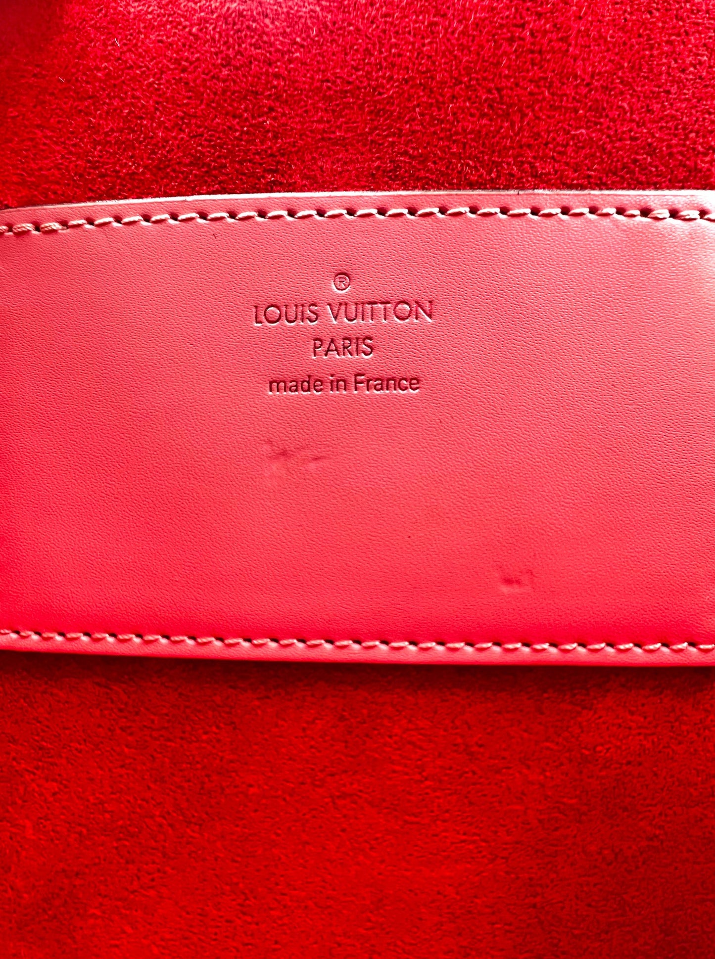 BOLSO DE MANO LOUIS VUITTON TWIST EDICIÓN LIMITADA TRUNKS PIEL EPI MM EN ROJO