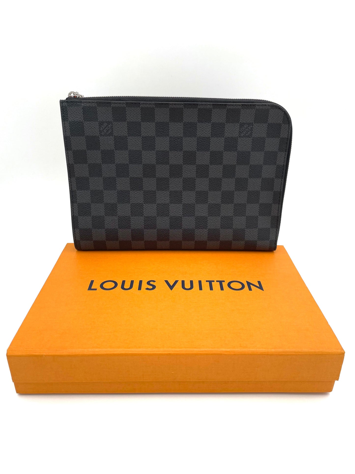 LOUIS VUITTON POCHETTE JOUR GM CLUTCH POUCH BAG