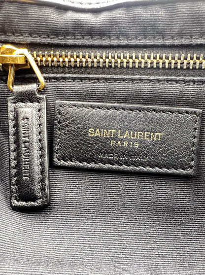 YSL JAMIE DE CUERO NEGRO